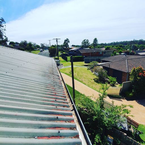 After Cleaning The Gutter — Gutter Cleaning Services in Terrace, NSW