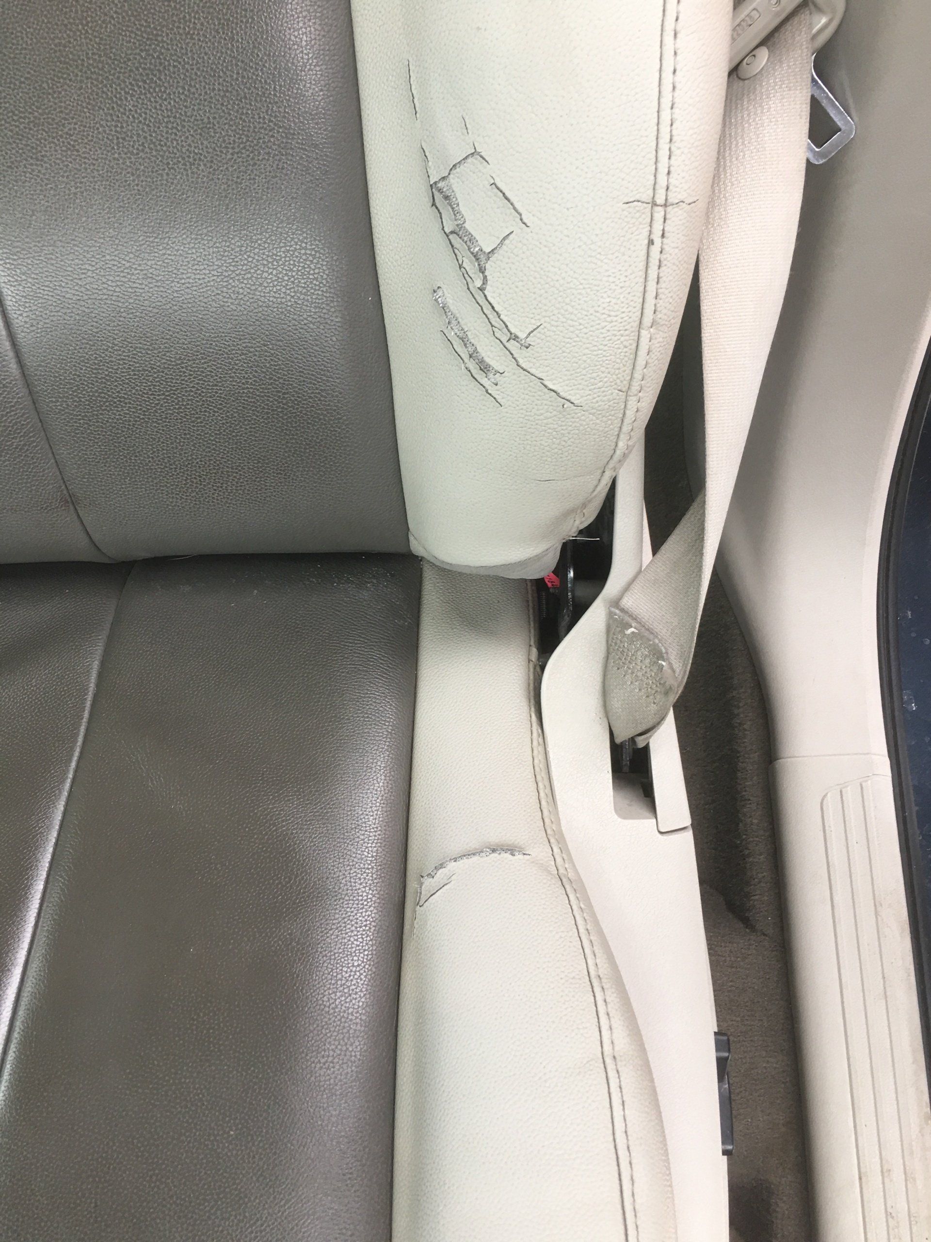 Damaged Car Seat — Kalamazoo, MI — Auto Trim Group