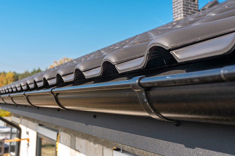 Roof Gutters — Dallas, TX — Hard Roofing