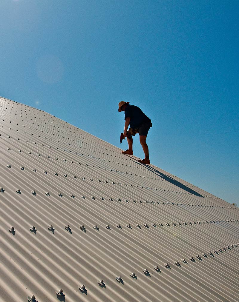 Measuring Gutters — Dallas, TX — Hard Roofing Measuring Gutters — Dallas, TX — Hard Roofing