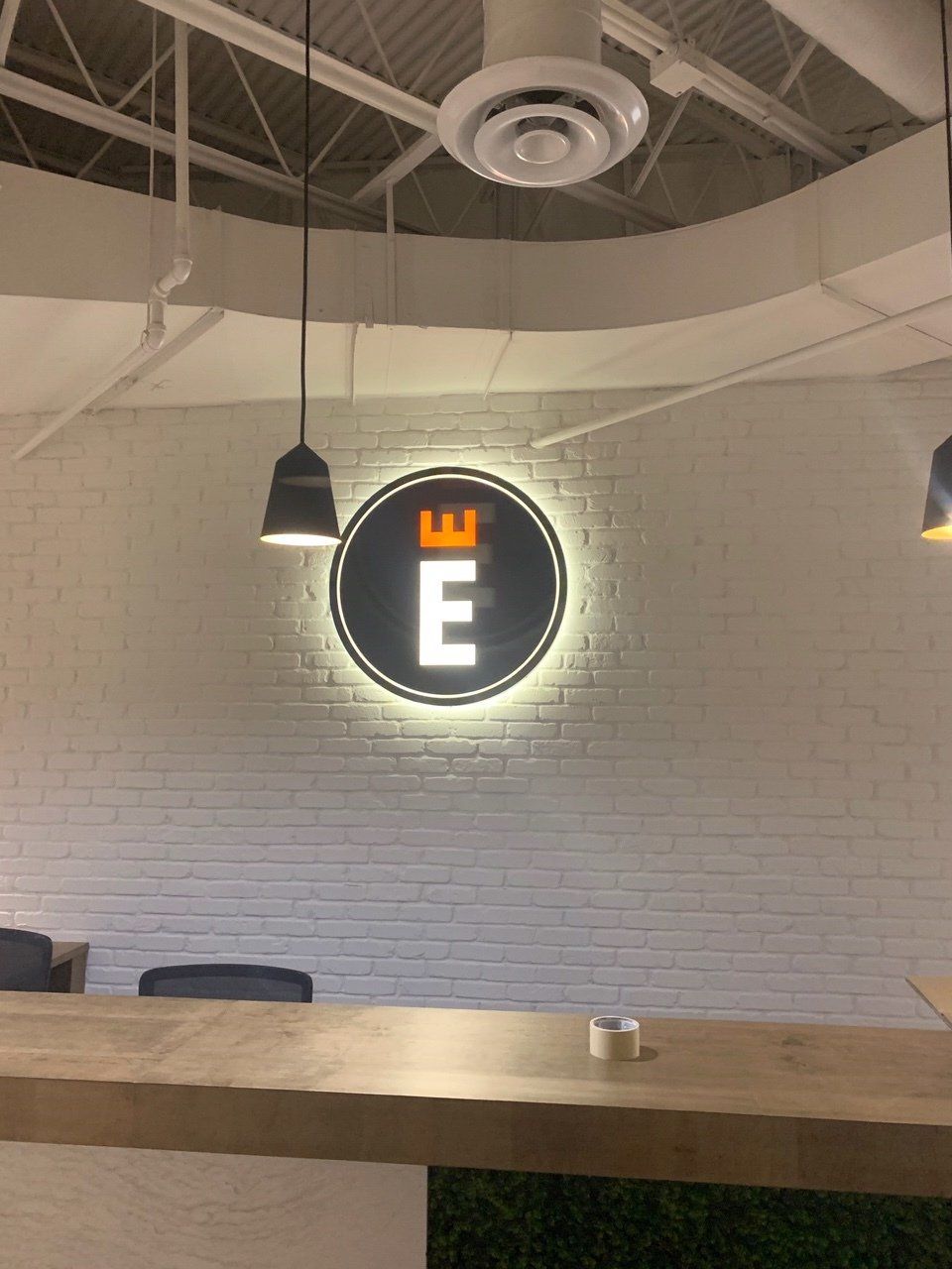 interior wall sign and graphics