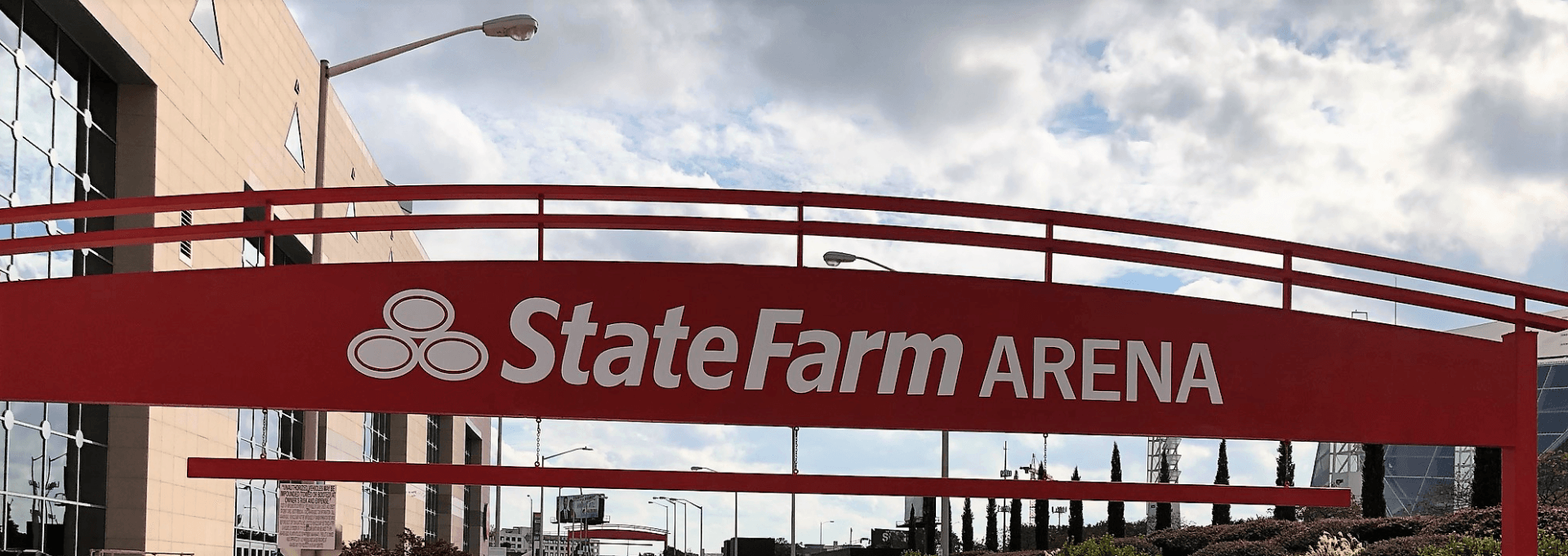 State Farm Arena Sign