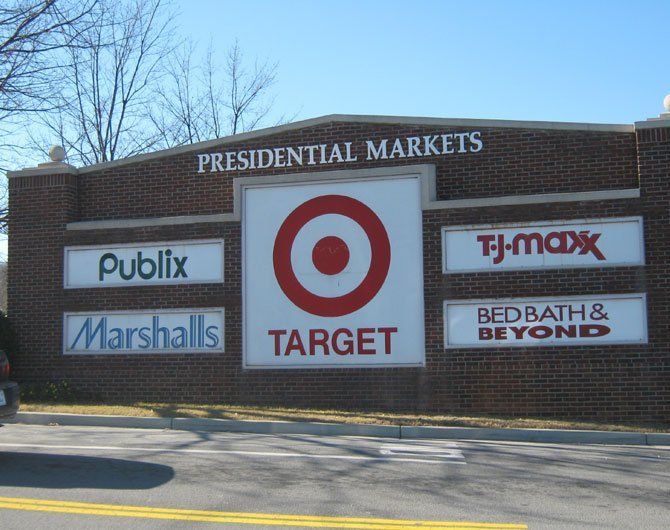 outdoor sign - tenant sign