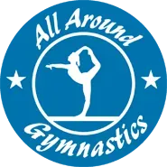 A red and white logo for cal elite with a red star.