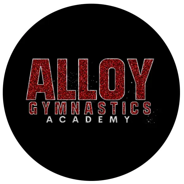 A red and white logo for cal elite with a red star.