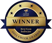 It is a winner of the cheer awards for best gym software.