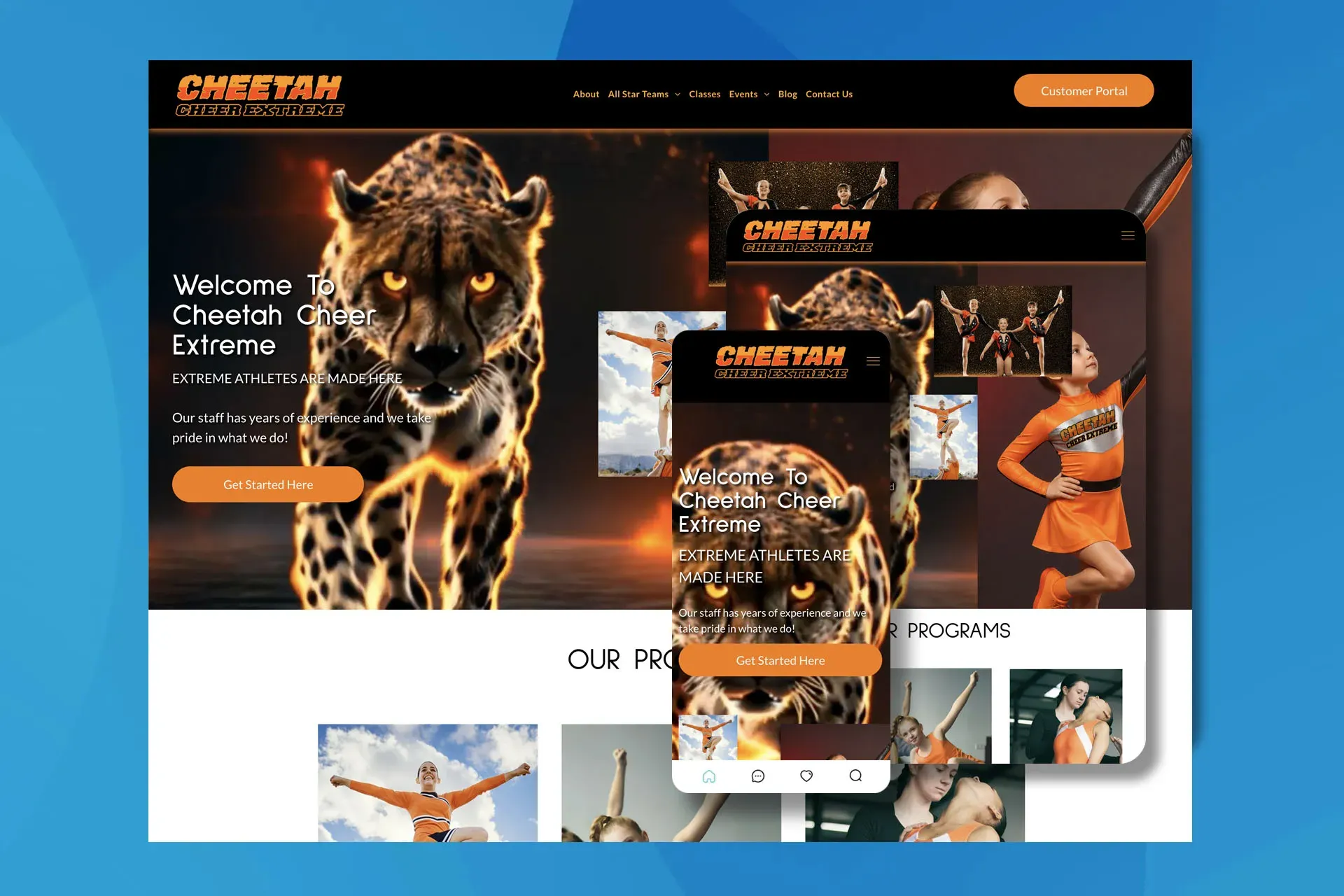Theme Demo: Cheetah Extreme