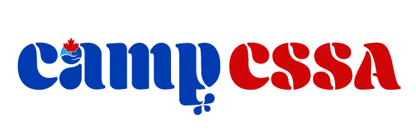 Campessa logo in blue and red script on a white background
