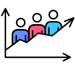 People showing growth