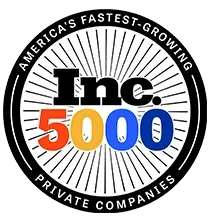 It is a logo for america 's fastest growing private companies.