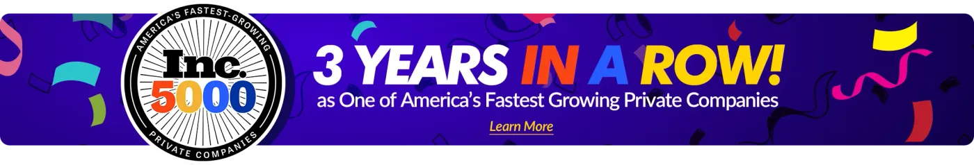 3 Years Banner