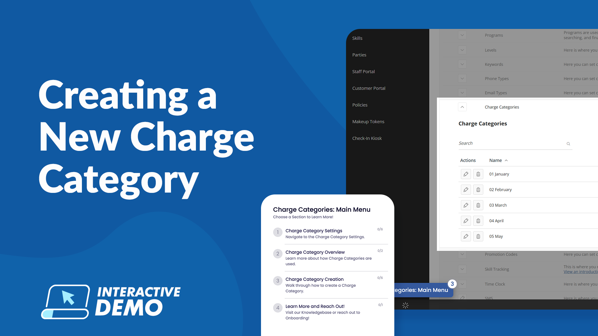 Creating a New Charge Category