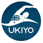 The logo for west side gymnastics is in a circle.