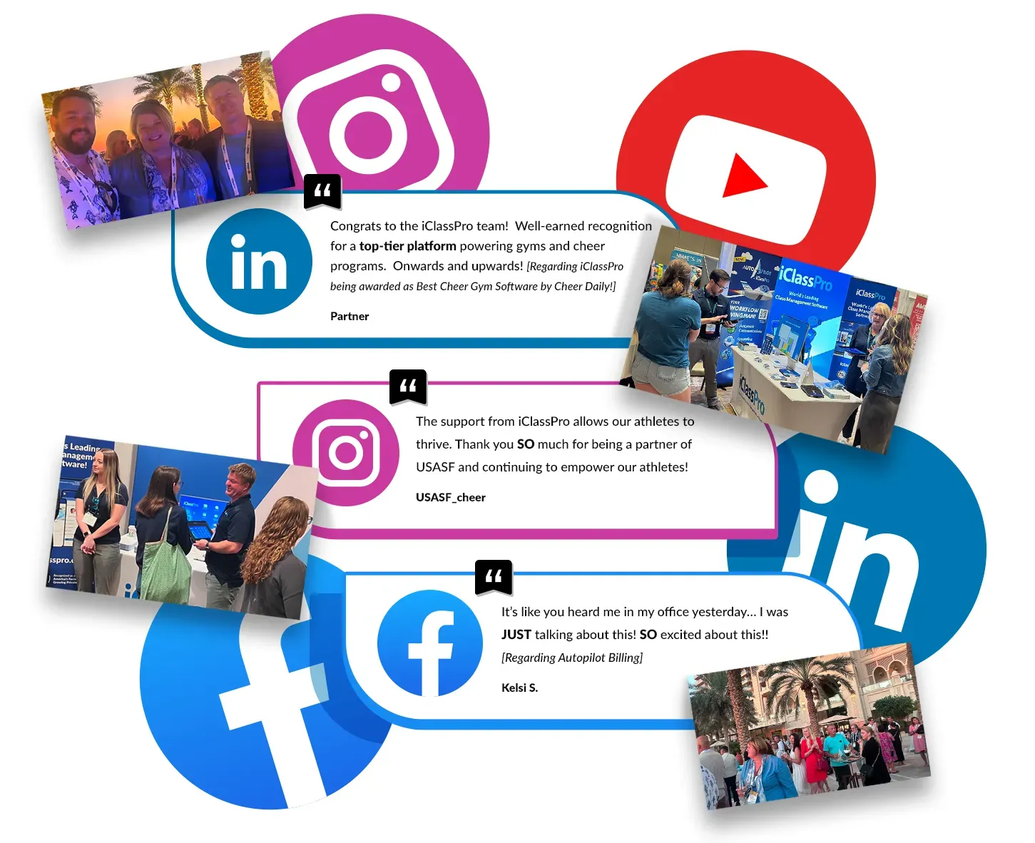 iclasspro social media testimonials