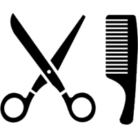 pettine e forbici
