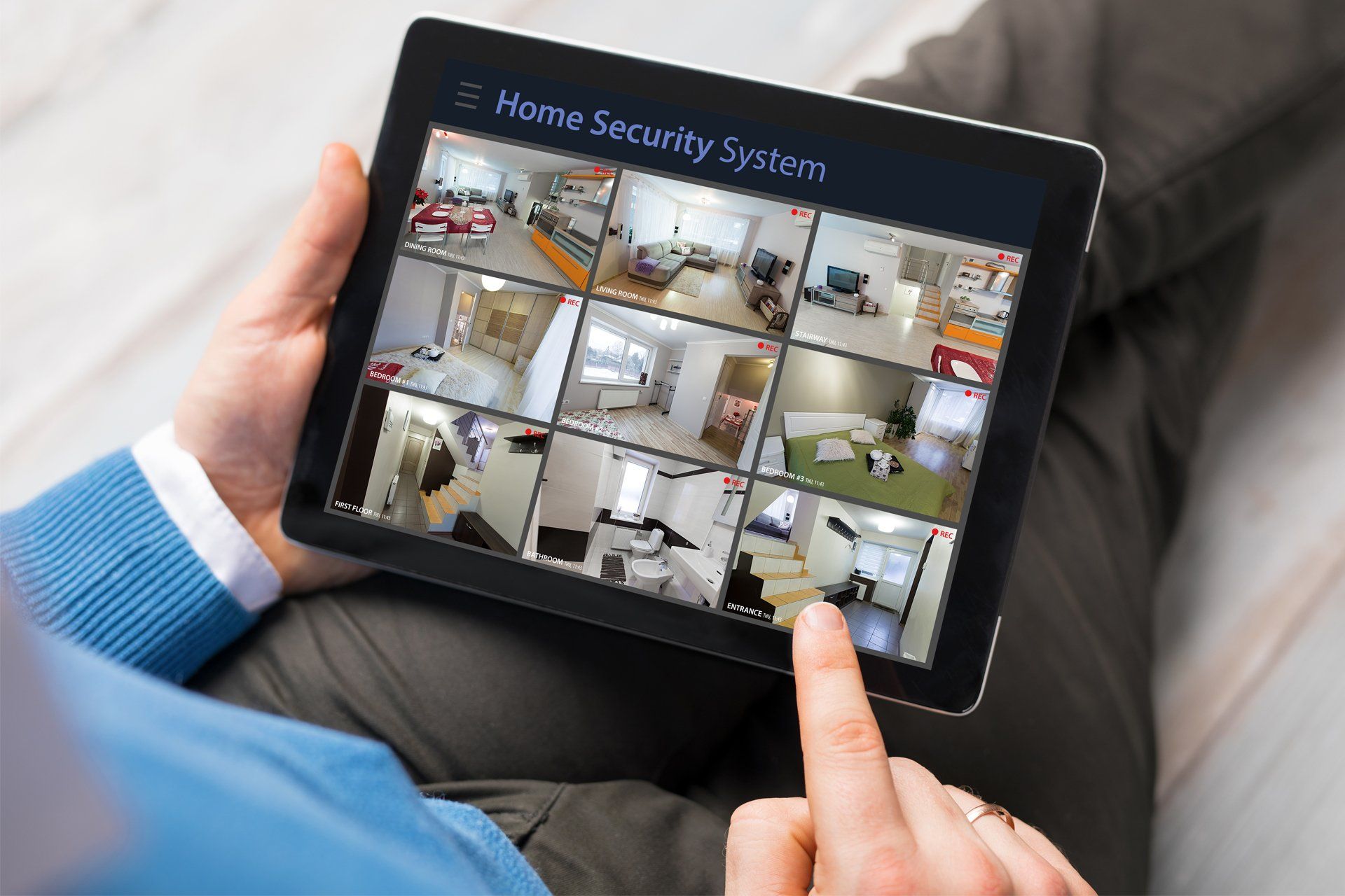 Monitoring House CCTV Using Mobile App — Sebring, FL — Bassett Custom Audio Video