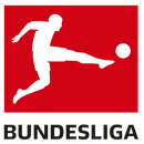 A soccer league logo for that shows a soccer player kicking a ball