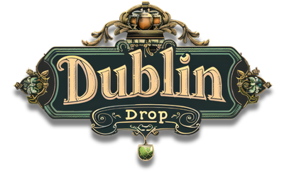 A logo that says Dublin Drop on it