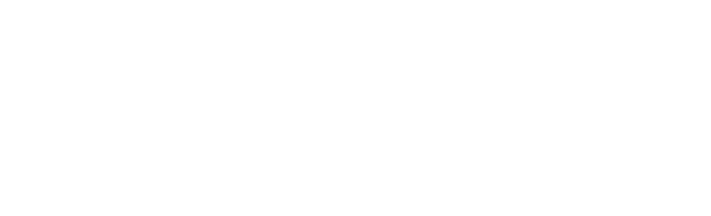 A black and white logo for cbs on a white background