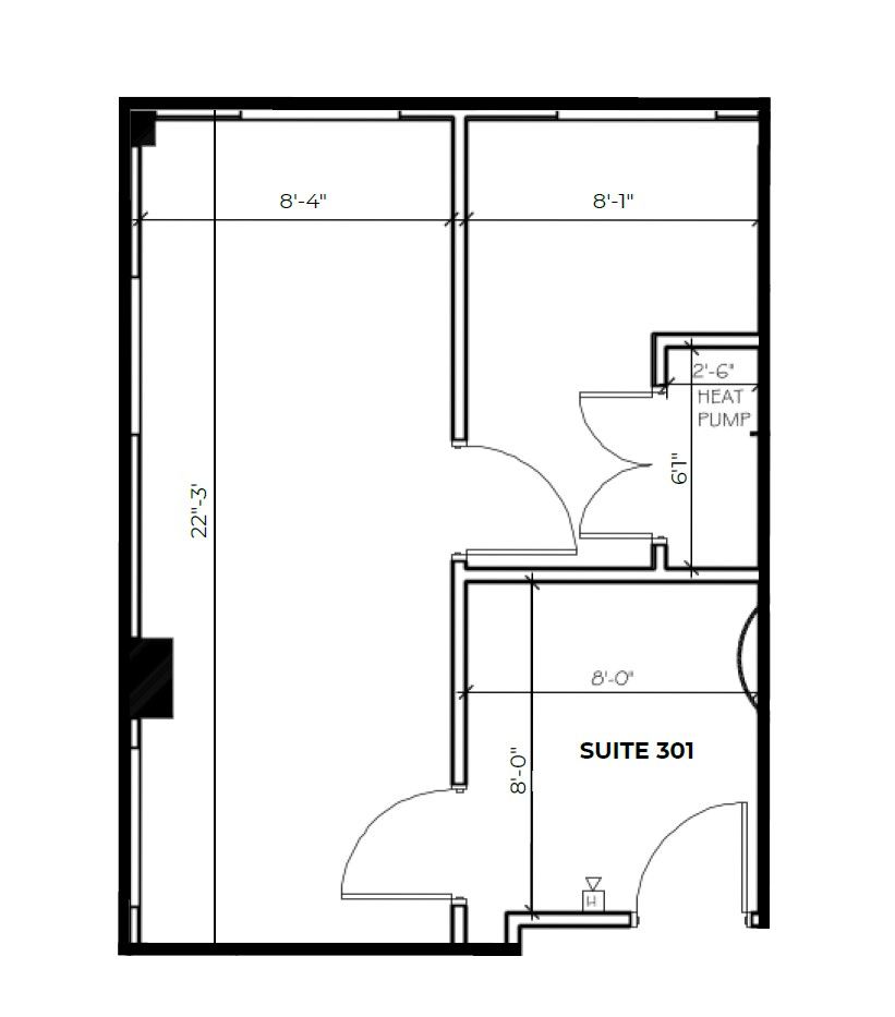 Medical Arts Building Suite 302 Floorplan