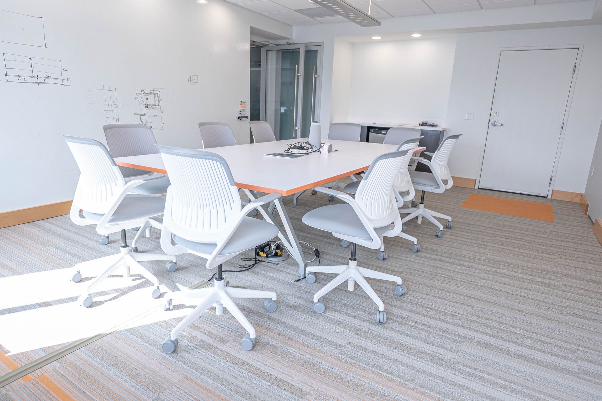 Modern Conference Room with Large Windows in Rochester, NY