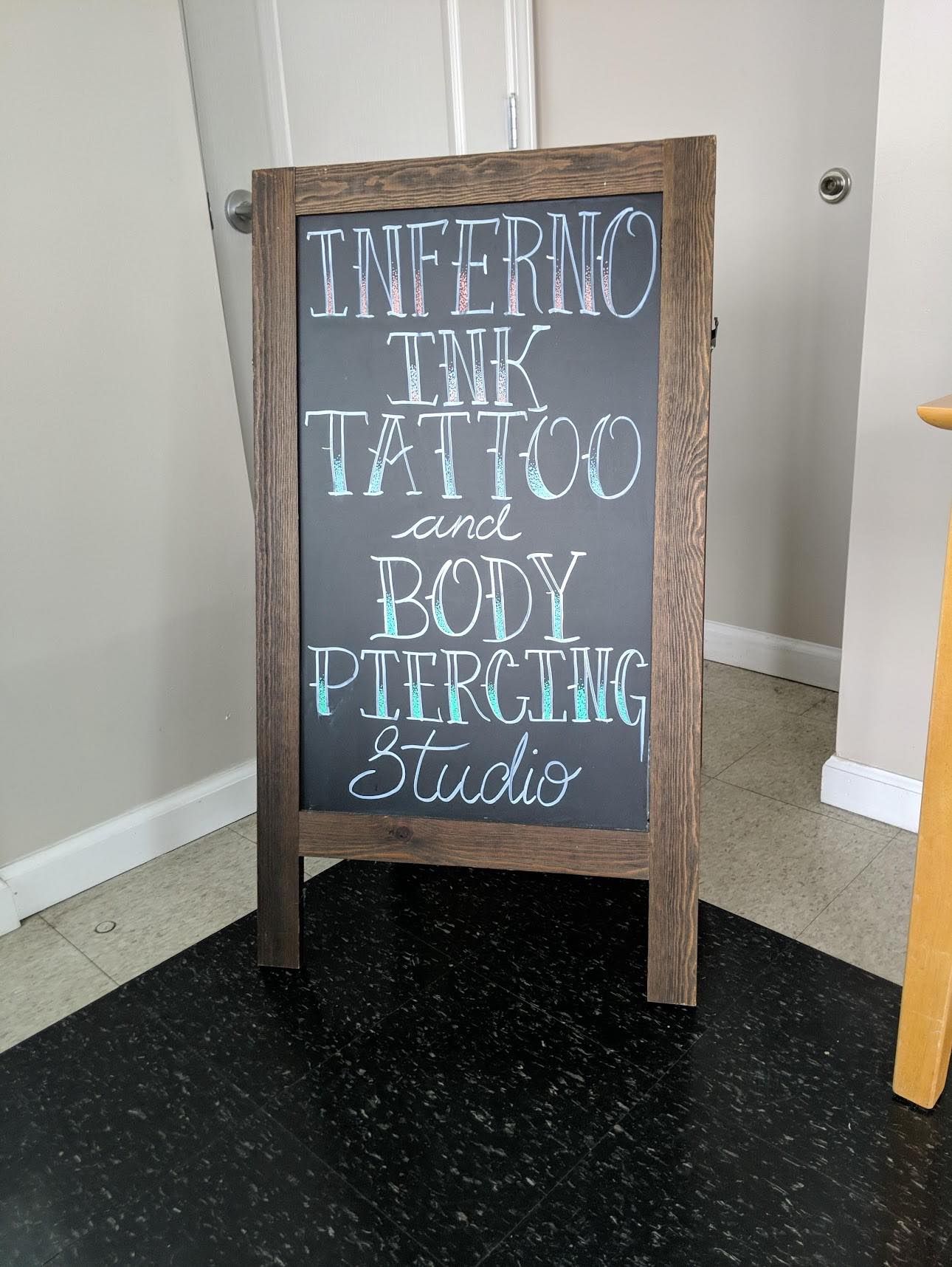 Inferno Ink Signage - Burlington, NC - Inferno Ink Tattoo