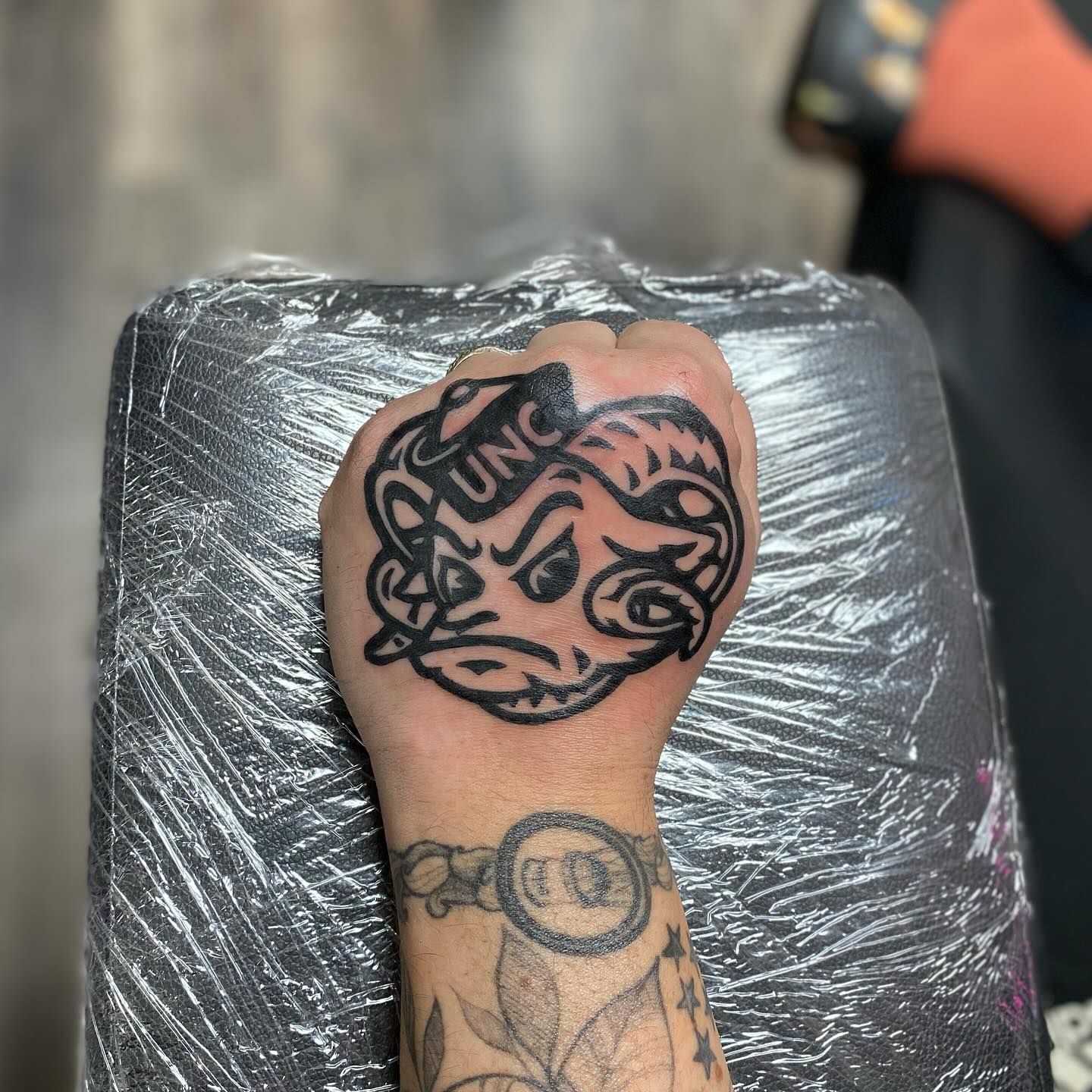 A Tattoo On The Hand - Burlington, NC - Inferno Ink Tattoo