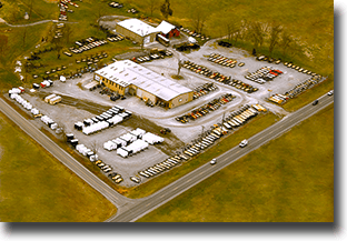 Aerial View of Site — Lebanon, TN —  BJ's Trailers