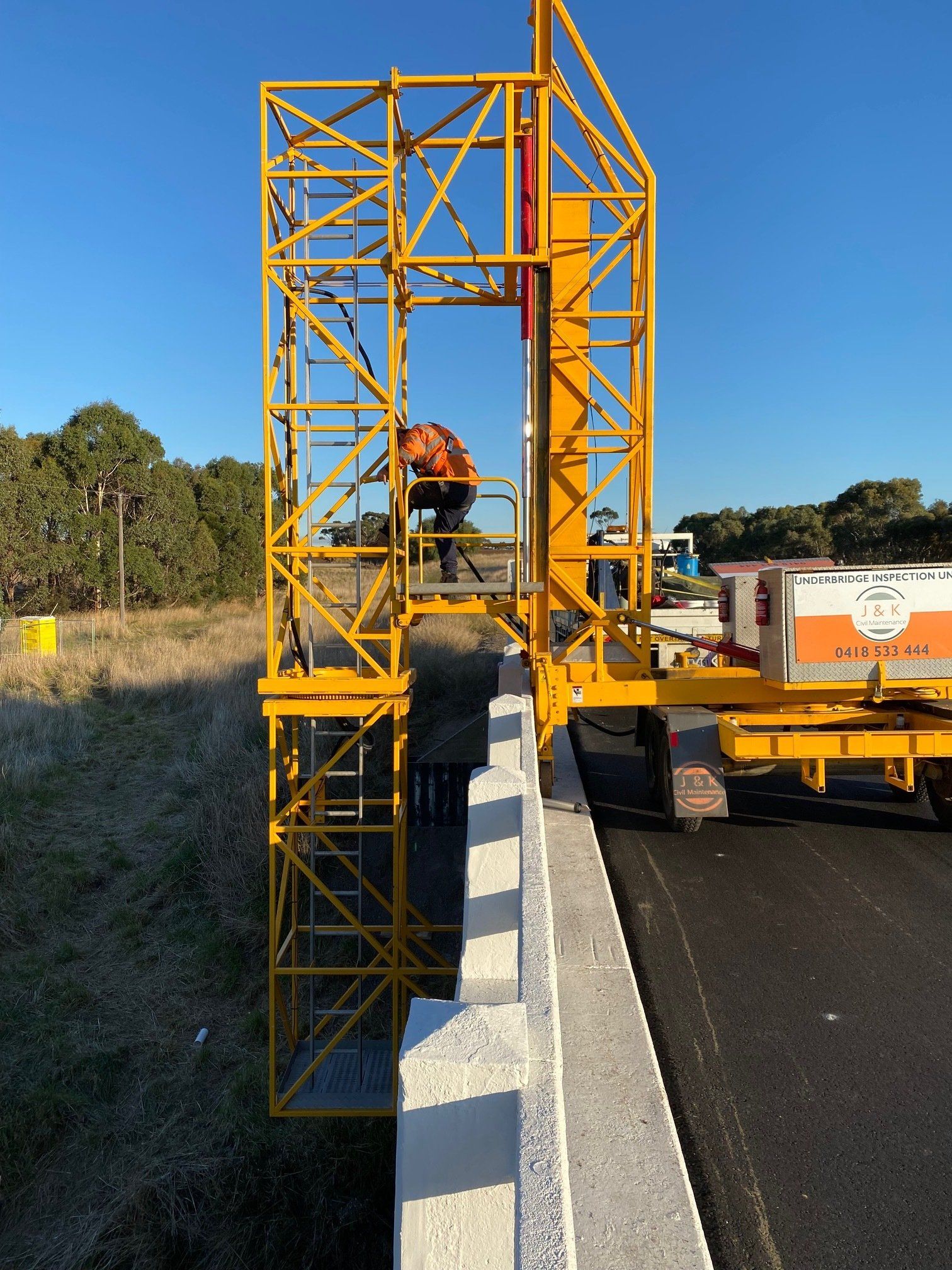 Towering Crane — Ballarat, Metro Melbourne, VIC — J & K Civil Maintenance