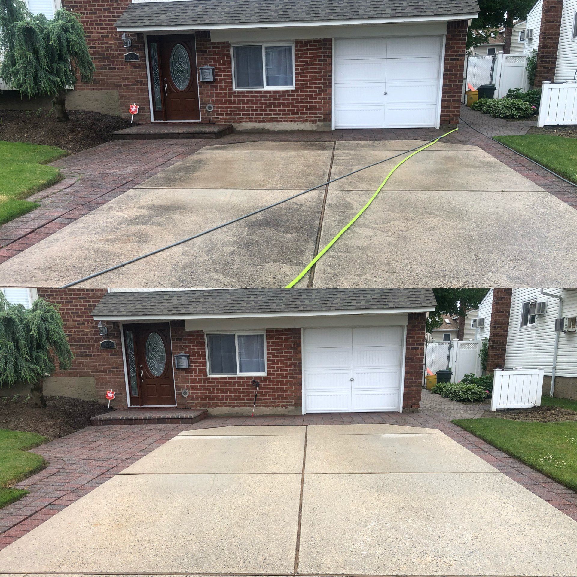 Concrete driveway cleaning, Brick patio Pressure washing, Sidewalk and walkway cleaning, rust and stain removal, 