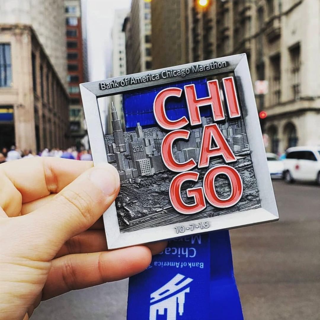 Chicago Marathon Medal photo