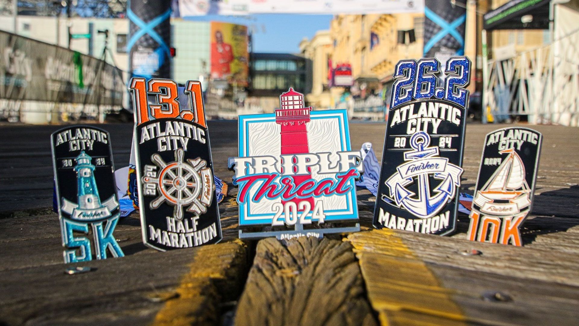 Photo of Atlantic City Marathon 2024 Medals