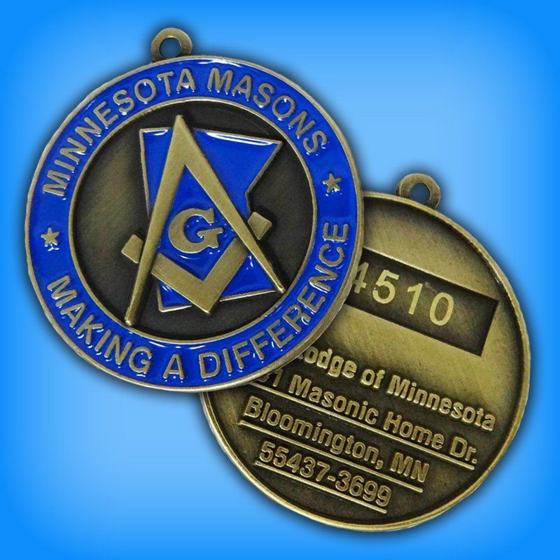 Masonic Key ID Tags