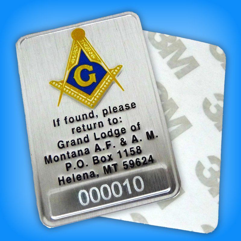 Masonic Phone ID Tags