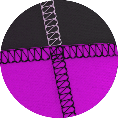 Hoodie - Stitching & Piping accents