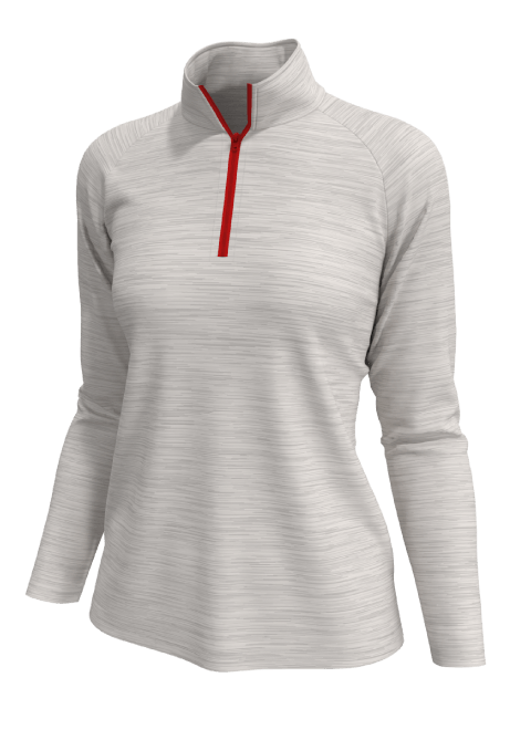 Basic Heather Qtr-Zip