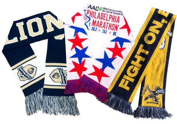 Photo of an assortment of scarves