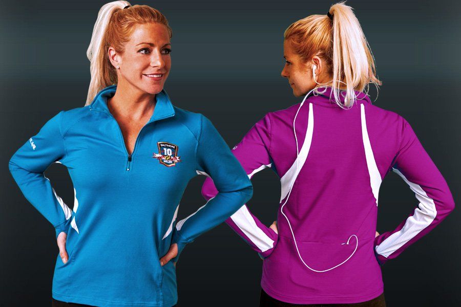 Woman wearing Always Advancing Custom apparel photo