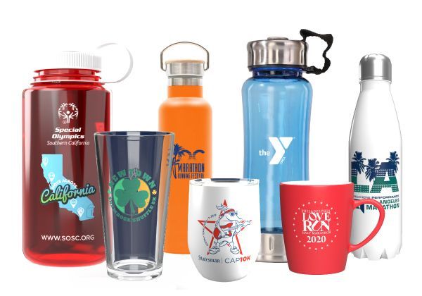 photo of various types of drinkware