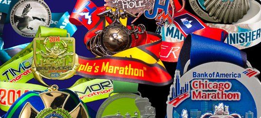Medals  Houston Marathon Edition