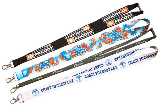 photo of various lanyard options