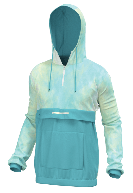 Hoodie - Two-Tone Sublimation w/ Dual Front Pockets