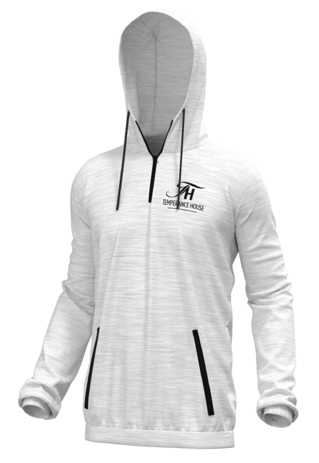 Hoodie - Qtr-zip w Front Zipper Pockets