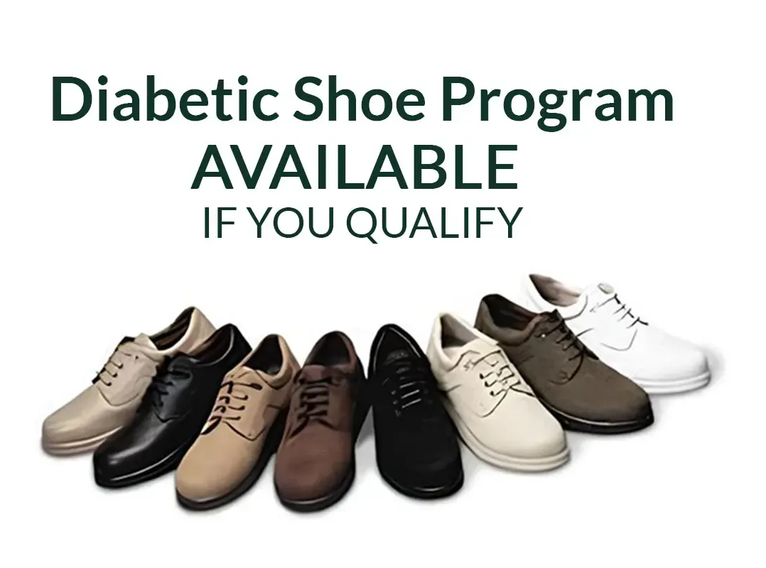 Diabetic shoe program advertisement