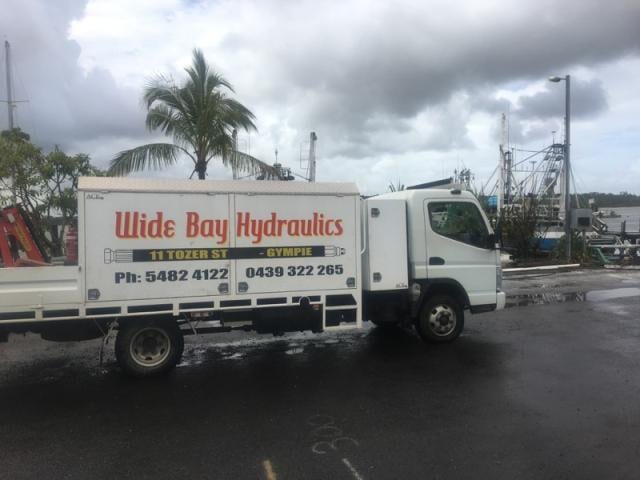 Wide Bay Hydraulics Truck in Gympie, QLD