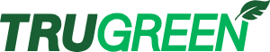 The logo for trugreen has a green leaf on it