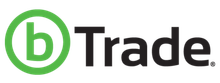 Logotipo da bTrade com um 