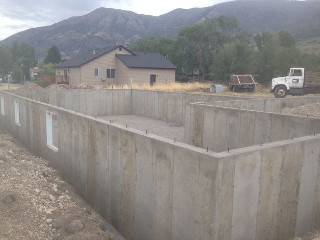 Concrete Layout — Footings in Northern Utah, UT