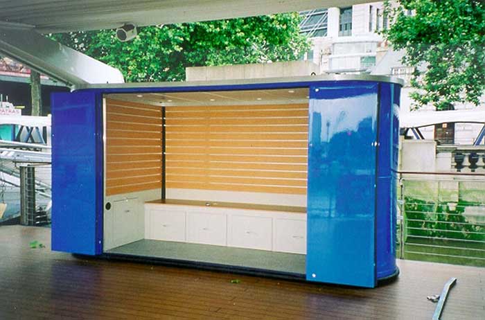 Thames Kiosk trailer build