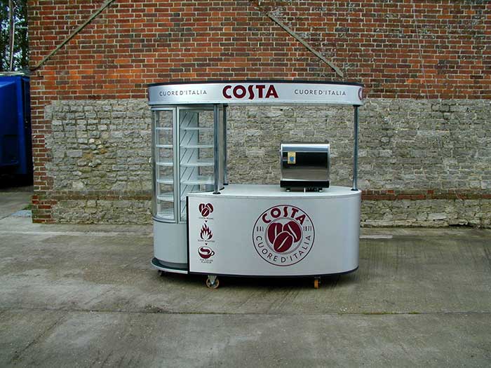 Costa Kiosk trailer build
